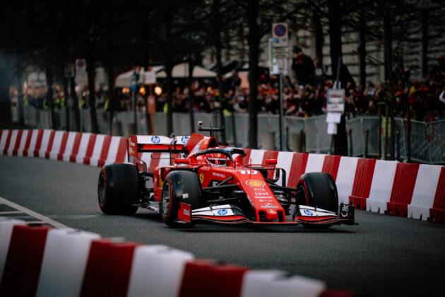 Charles Leclerc, Ferrari, bemutató, Milánó