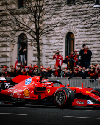 Charles Leclerc, Ferrari, bemutató, Milánó