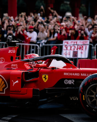 Charles Leclerc, Ferrari, bemutató, Milánó