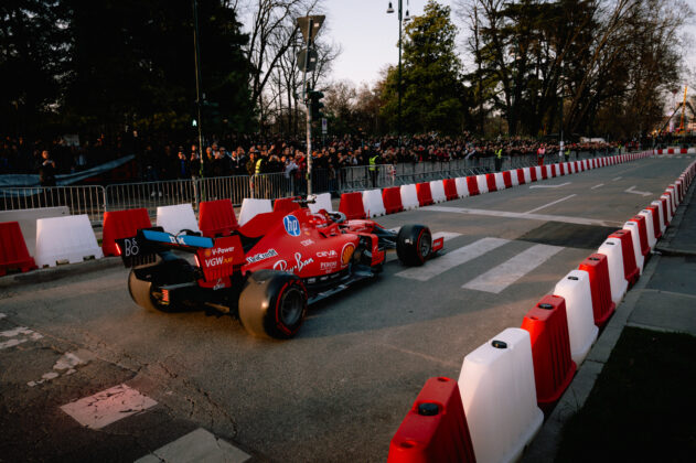 Charles Leclerc, Ferrari, bemutató, Milánó