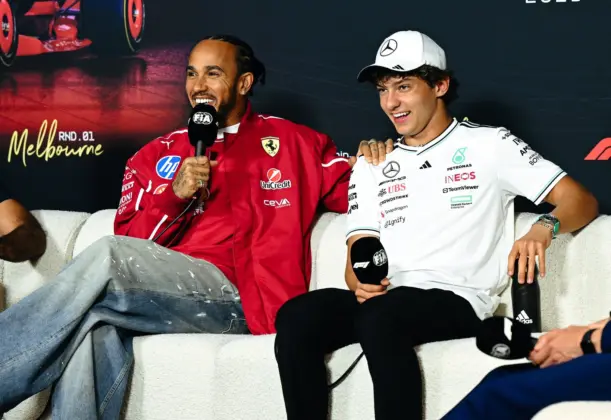 Lewis Hamilton, Ferrari, Andrea Kimi Antonelli, Mercedes