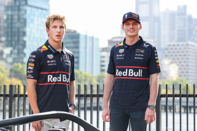 Max Verstappen, Liam Lawson, Red Bull, Ausztrál Nagydíj