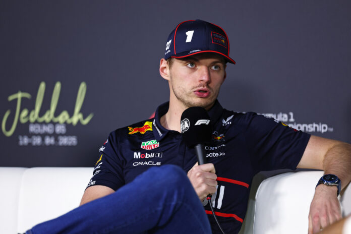 Forma-1, Max Verstappen, Szaúd-arábiai Nagydíj 2025, csütörtök