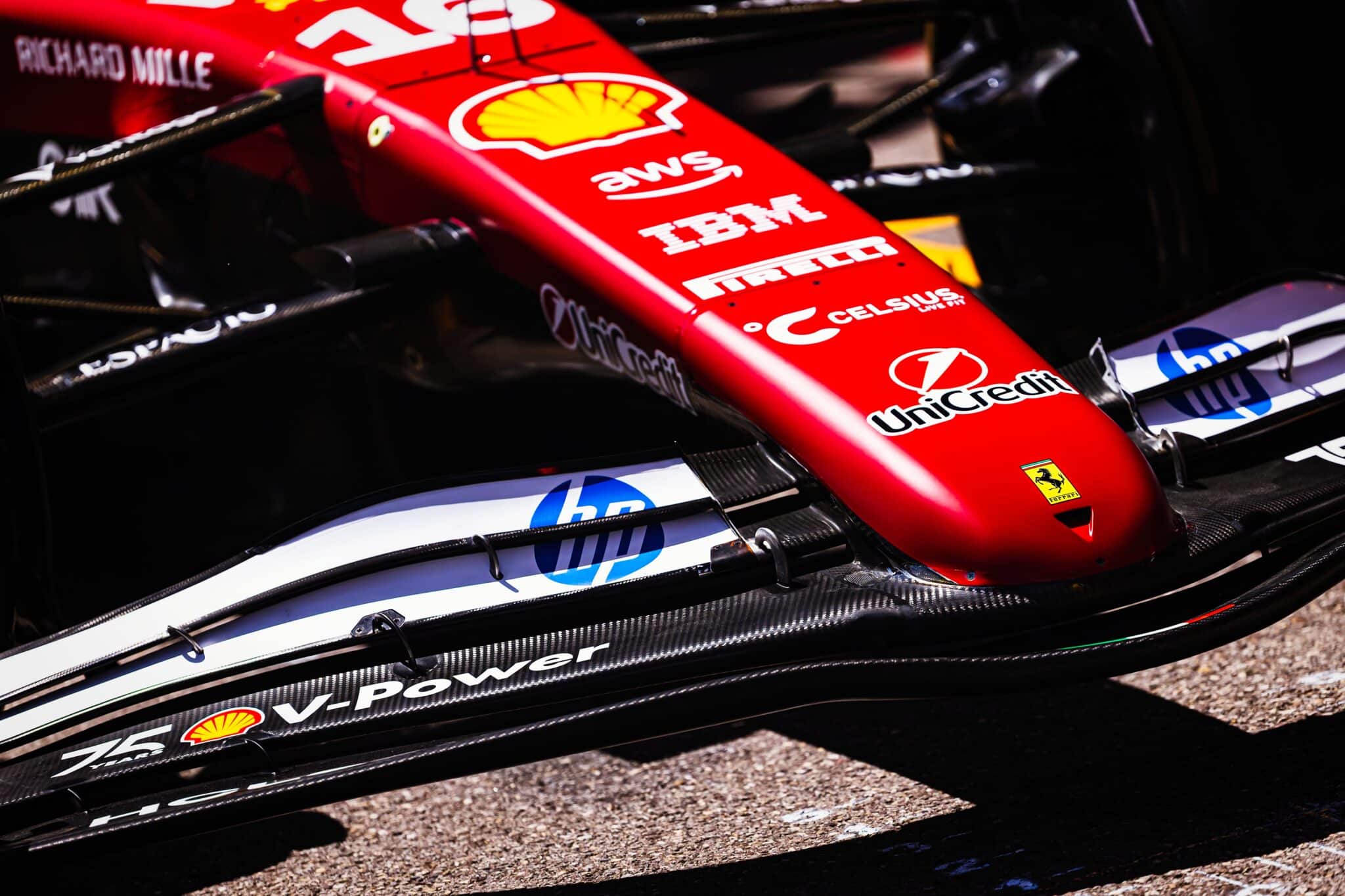 Ferrari, első szárny, Monaco