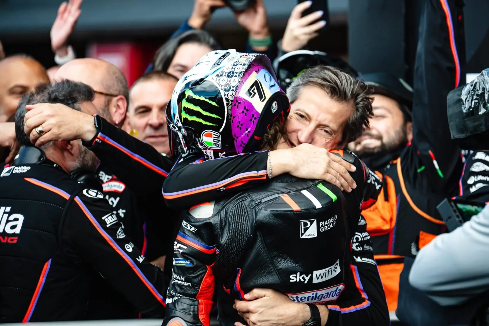 Hiába a kiemelkedő hétvége, az Aprilia vezére nagyon csalódott egy burirami eset miatt