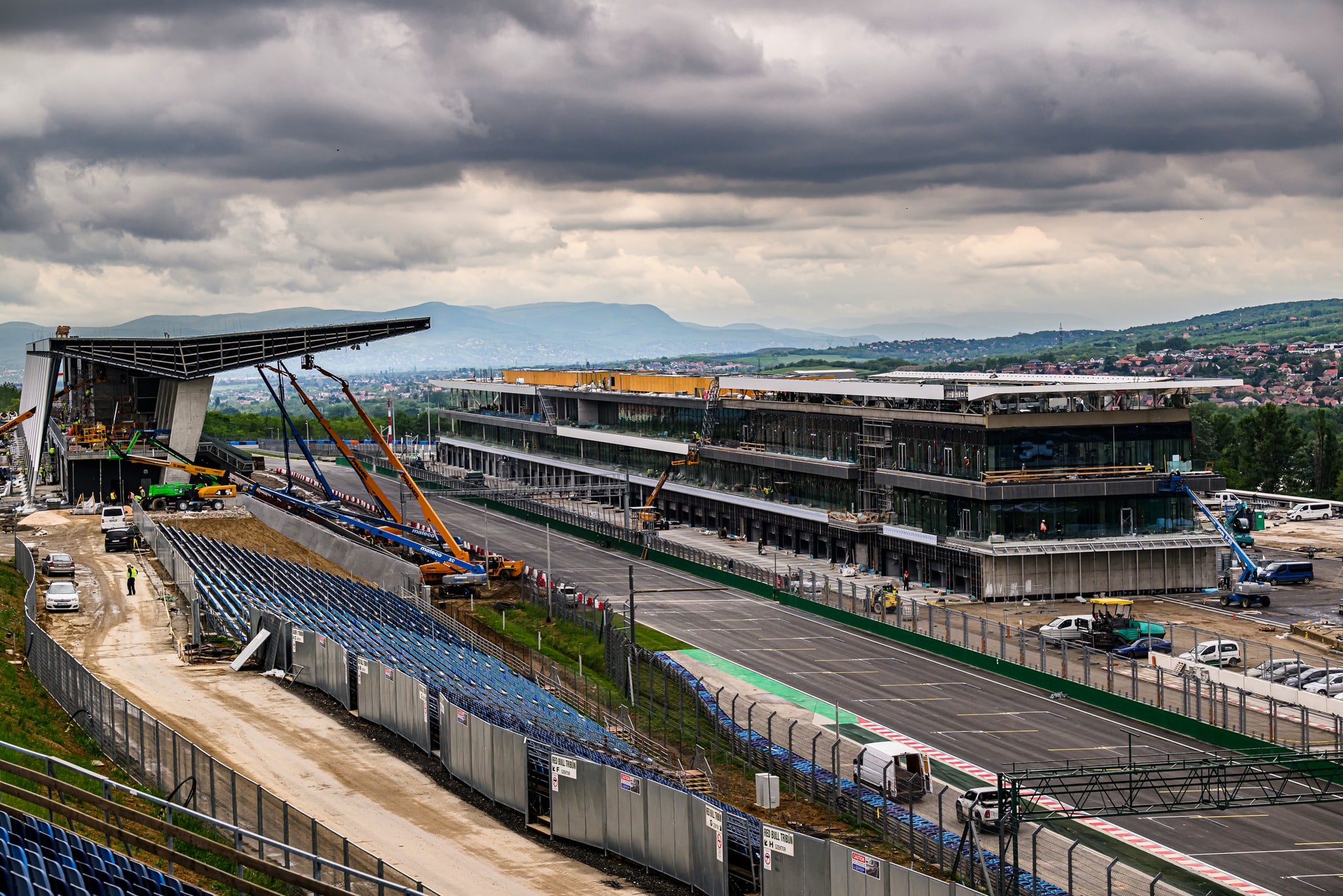 A Hungaroring felújításának fontos fejleményéről érkeztek képek