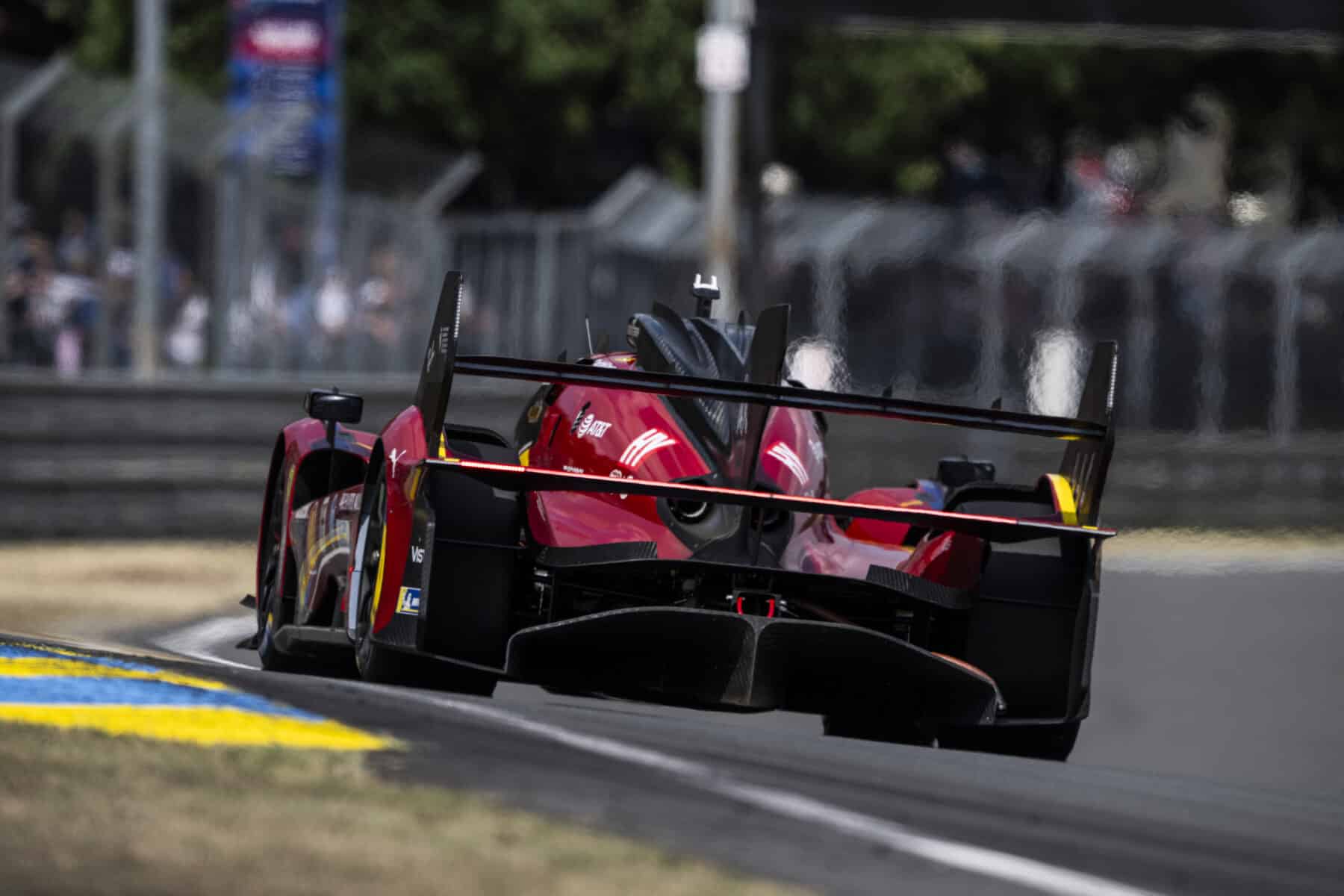 Ferrari, Le Mans, hátsó szárny