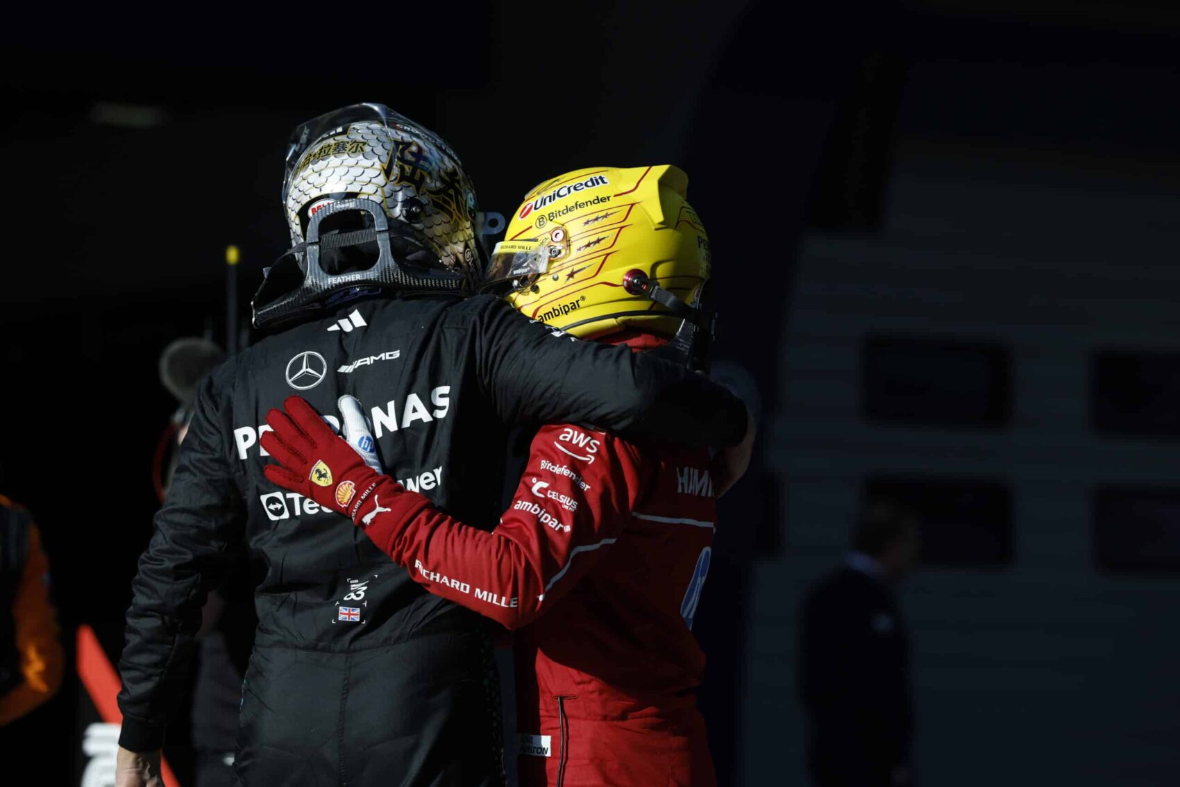 Kicsit más lett Hamilton és Russell kapcsolata, mióta előbbi a Ferrarihoz igazolt