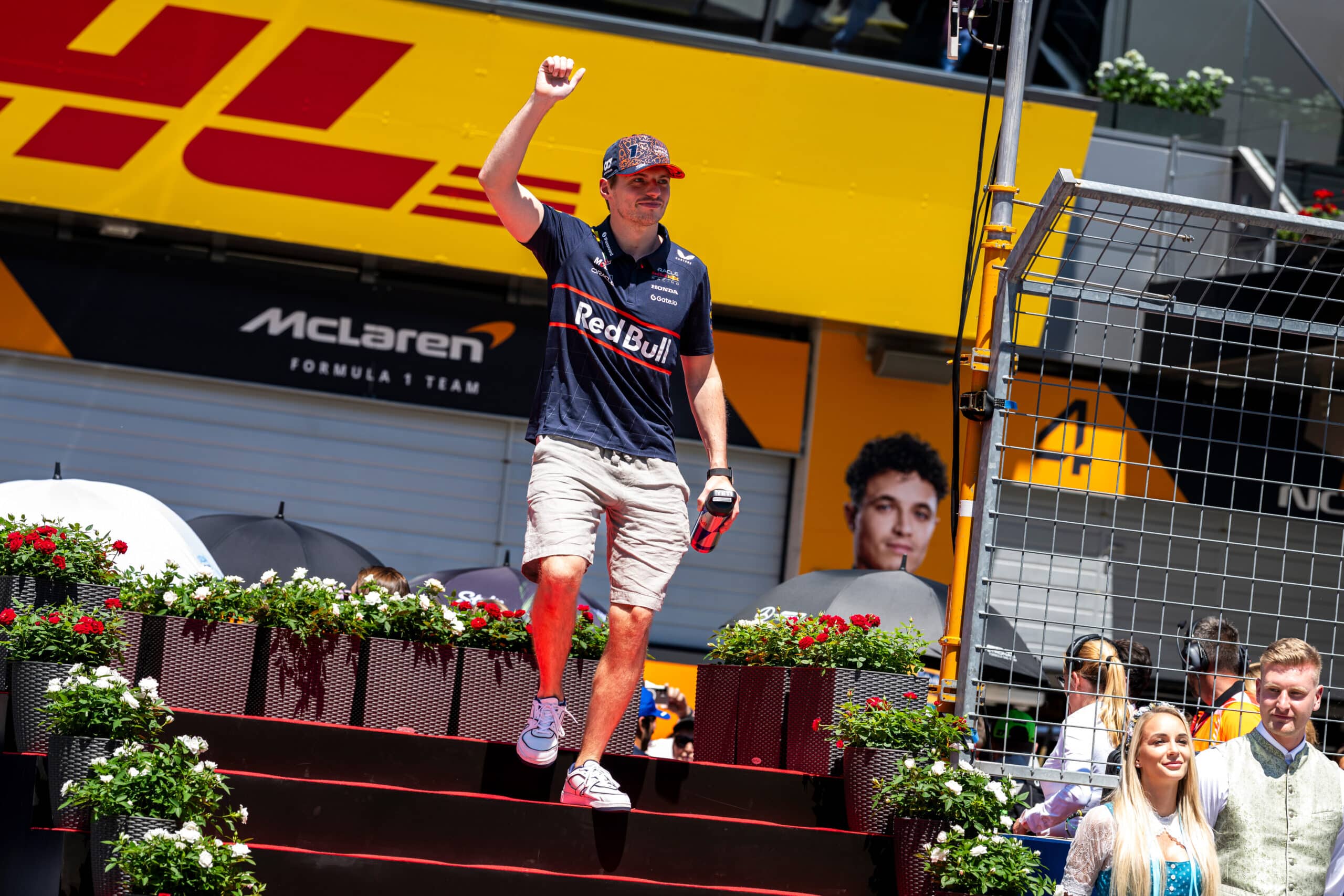 Verstappen nem bánta a korai kiesést, így legalább volt ideje megünnepelni a győzelmét