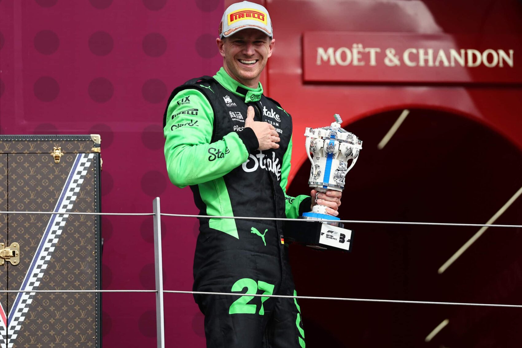 A sokáig tagadásban levő Hülkenbergnek Piastri feltette az év kérdését élete első F1-es dobogója után