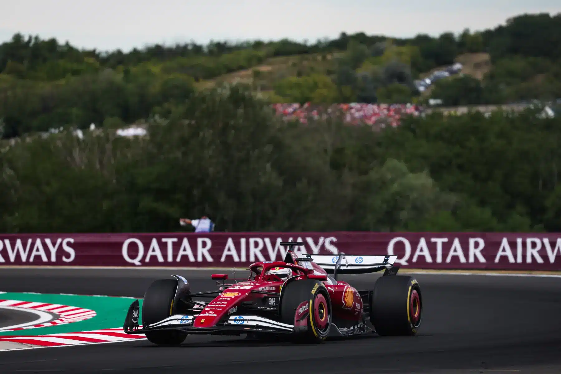 Leclerc, Ferrari, Magyar Nagydíj
