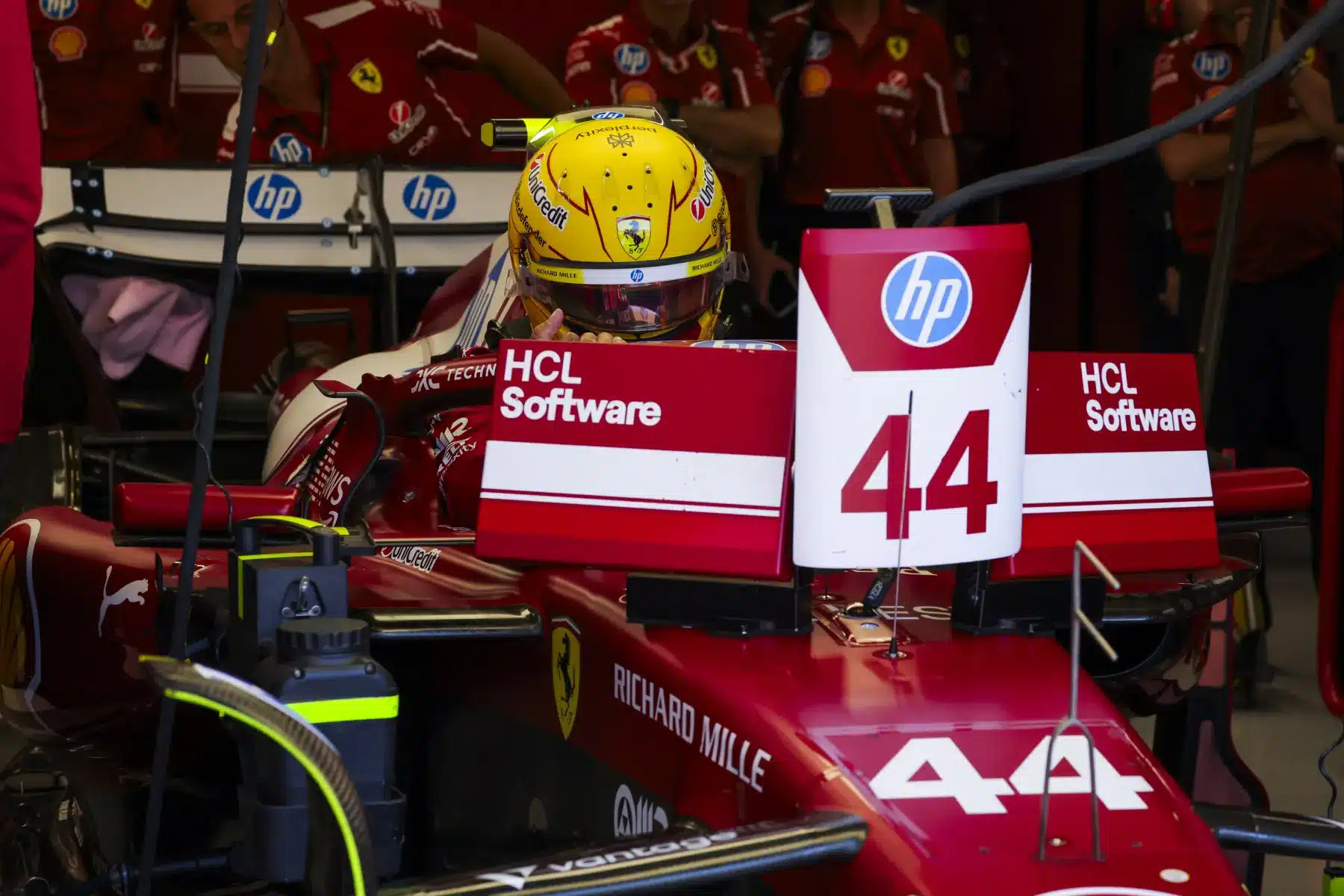 Hamilton, Ferrari