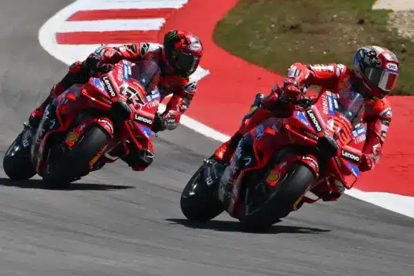 MotoGP, Marc Márquez, Ducati, Francesco Bagnaia, Ducati, Amerikai Nagydíj 2025, szombat
