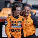 Piastri, Brown, McLaren