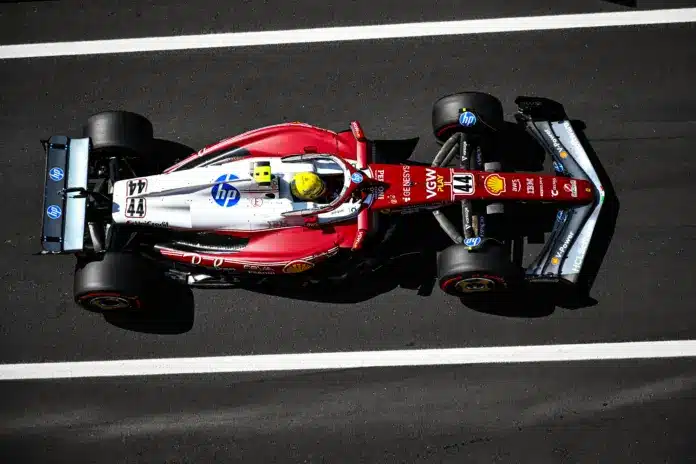 Hamilton, Ferrari