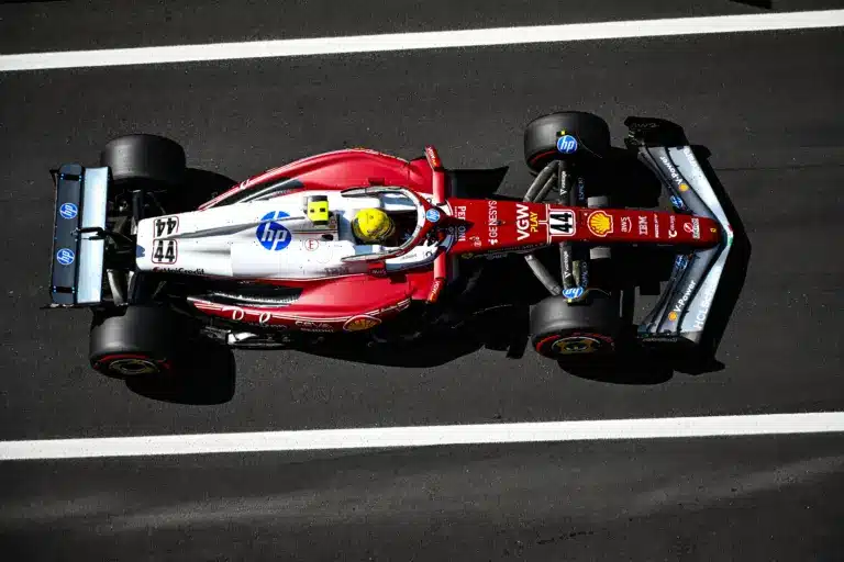 Hamilton, Ferrari