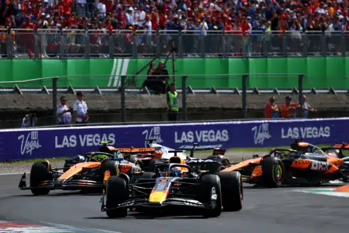 Verstappen, Red Bull, Norris, Piastri, McLaren