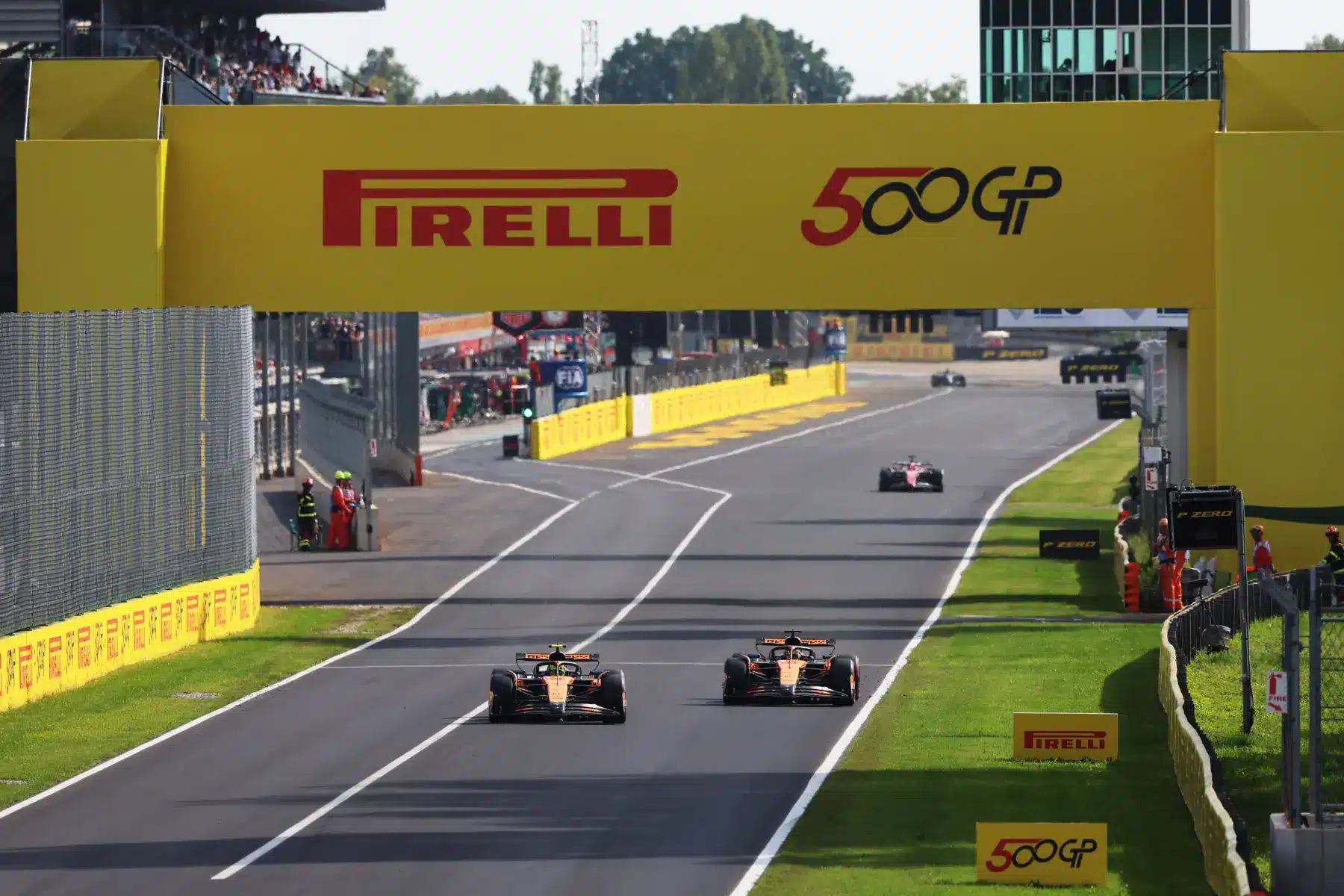Norris, Piastri, McLaren