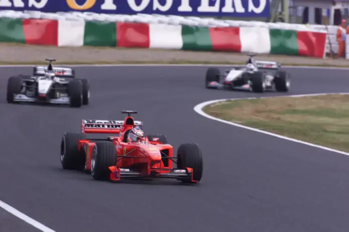 F1 1999 Suzuka Japán Nagydíj Ferrari Schumacher NE HASZNÁLD