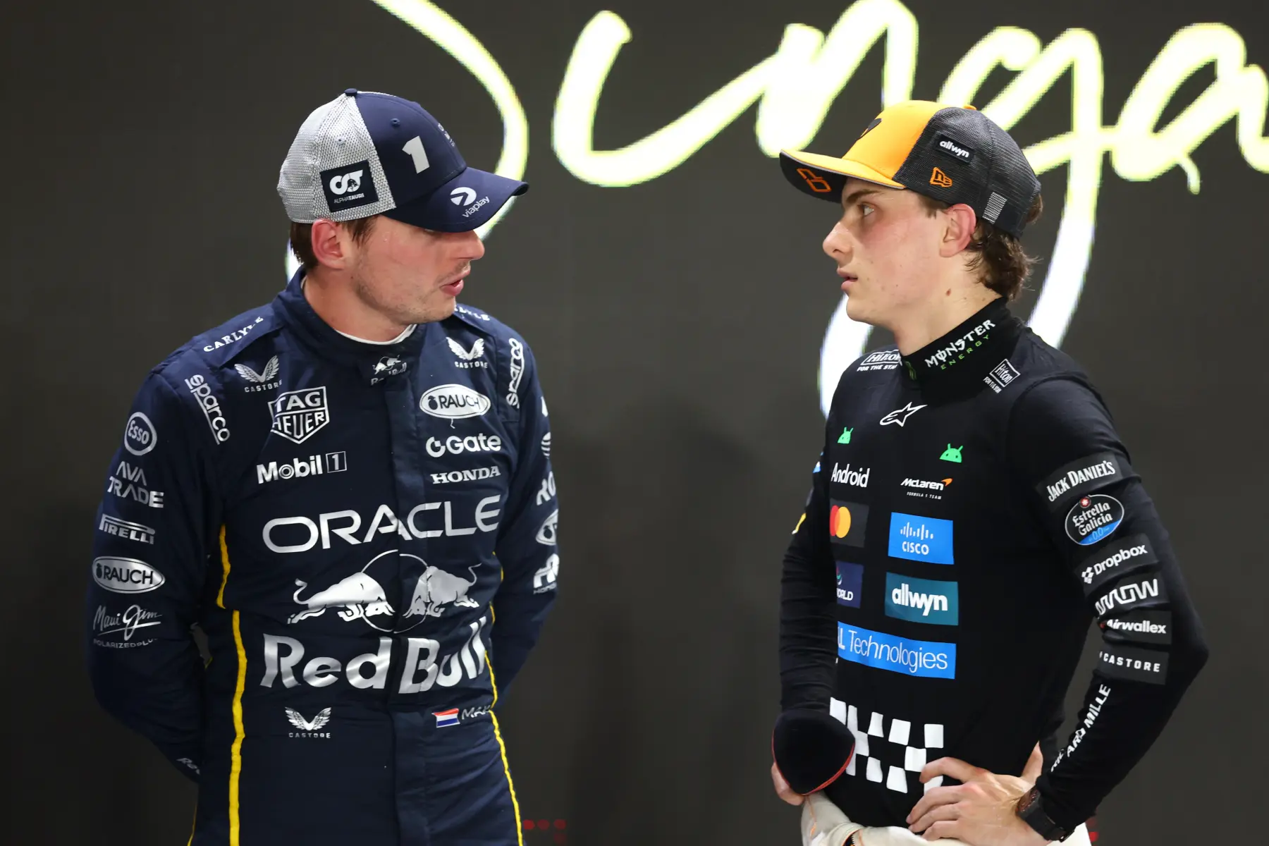 Verstappen, Piastri