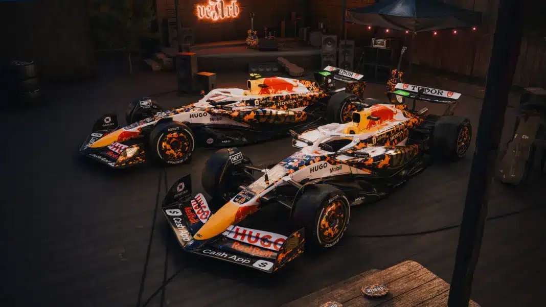 F1 Racing Bulls USA Nagydíj festés