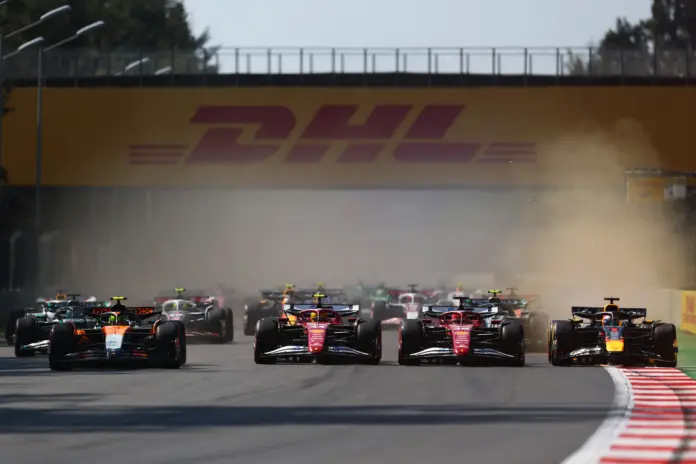 F1 mezőny rajt Norris Mexikó