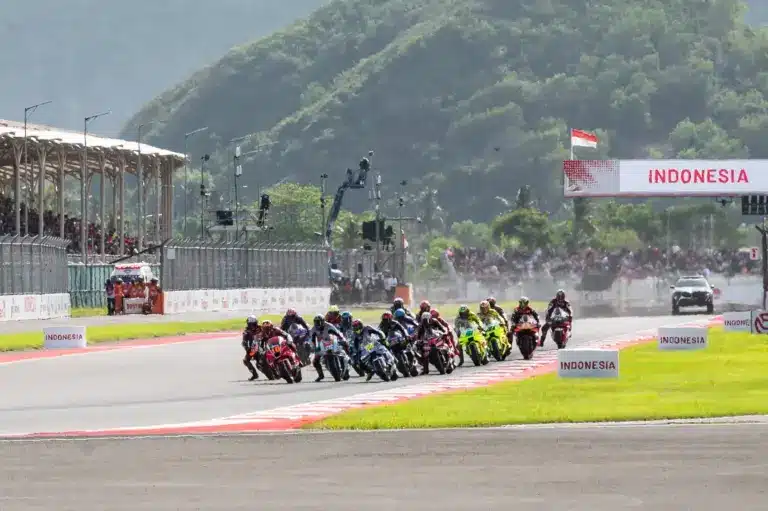 Indonéz Nagydíj, sprint, rajt, 2025