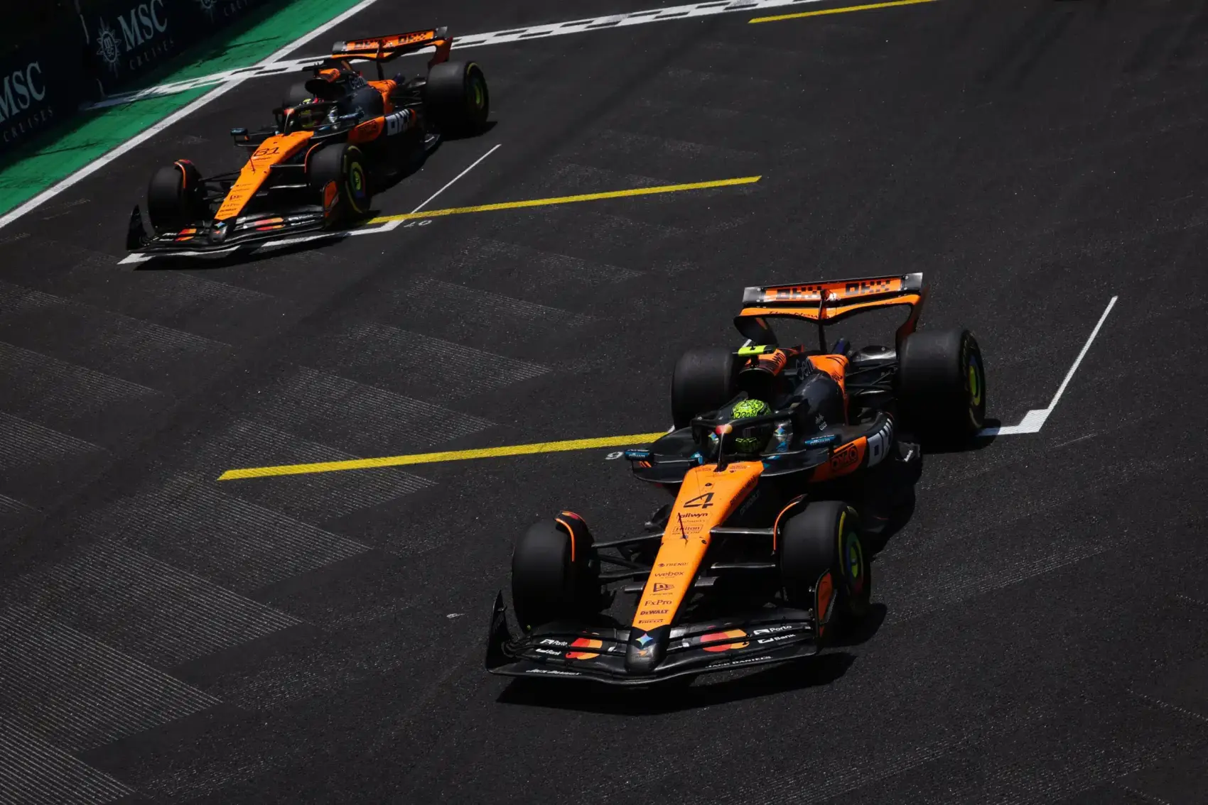 Norris megverte a hibázó Piastrit, Verstappen a legjobb 5-be sem fért be a brazil sprintidőmérőn