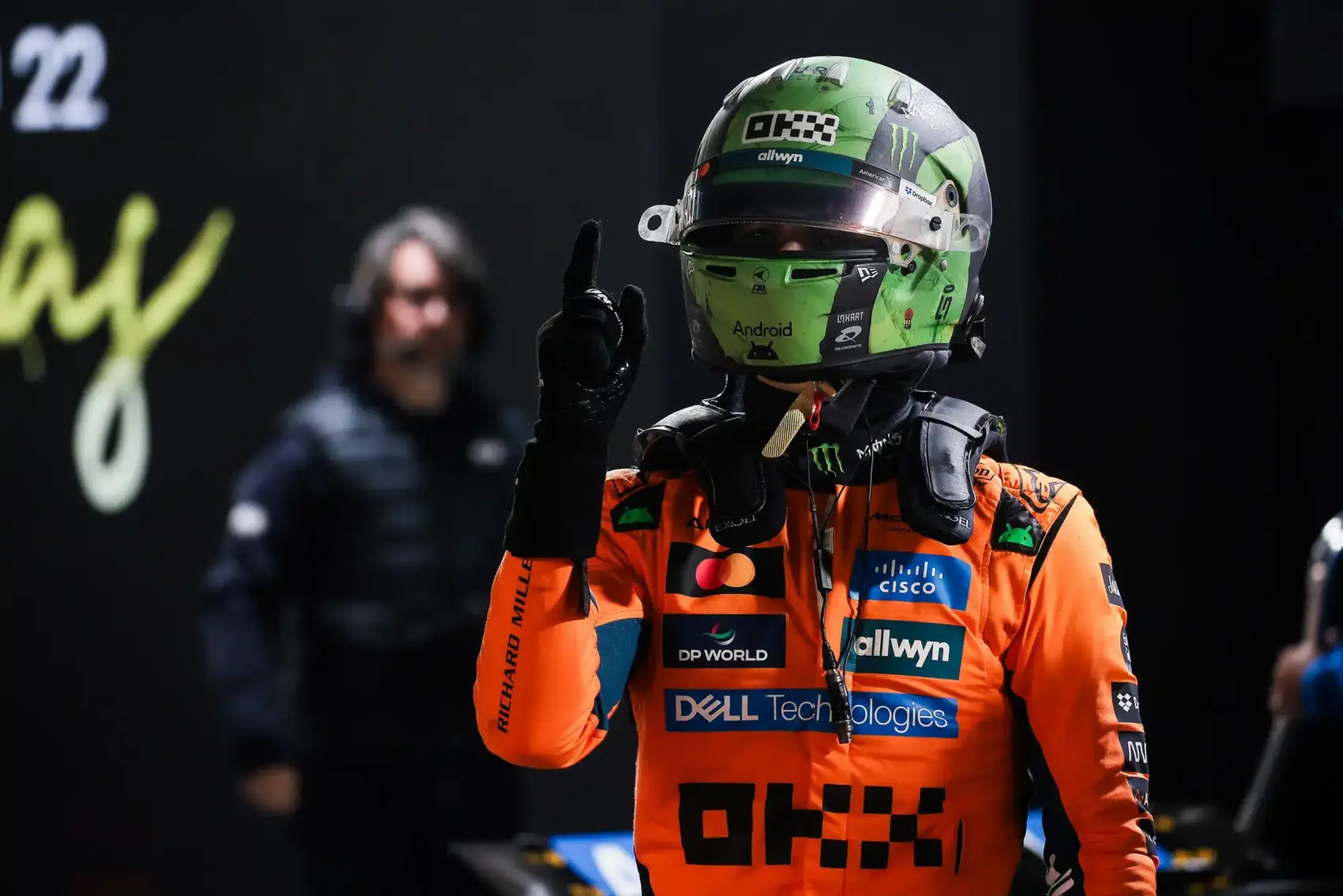 Norris sokba kerülő hibája kínálhatott volna esélyt Piastrinak a Las Vegas-i pole-ra