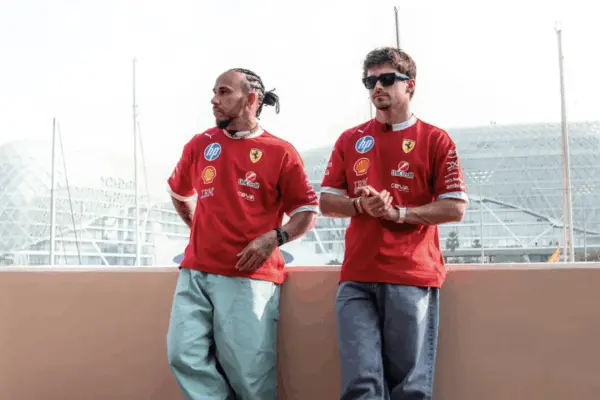 Leclerc, Hamilton, Ferrari