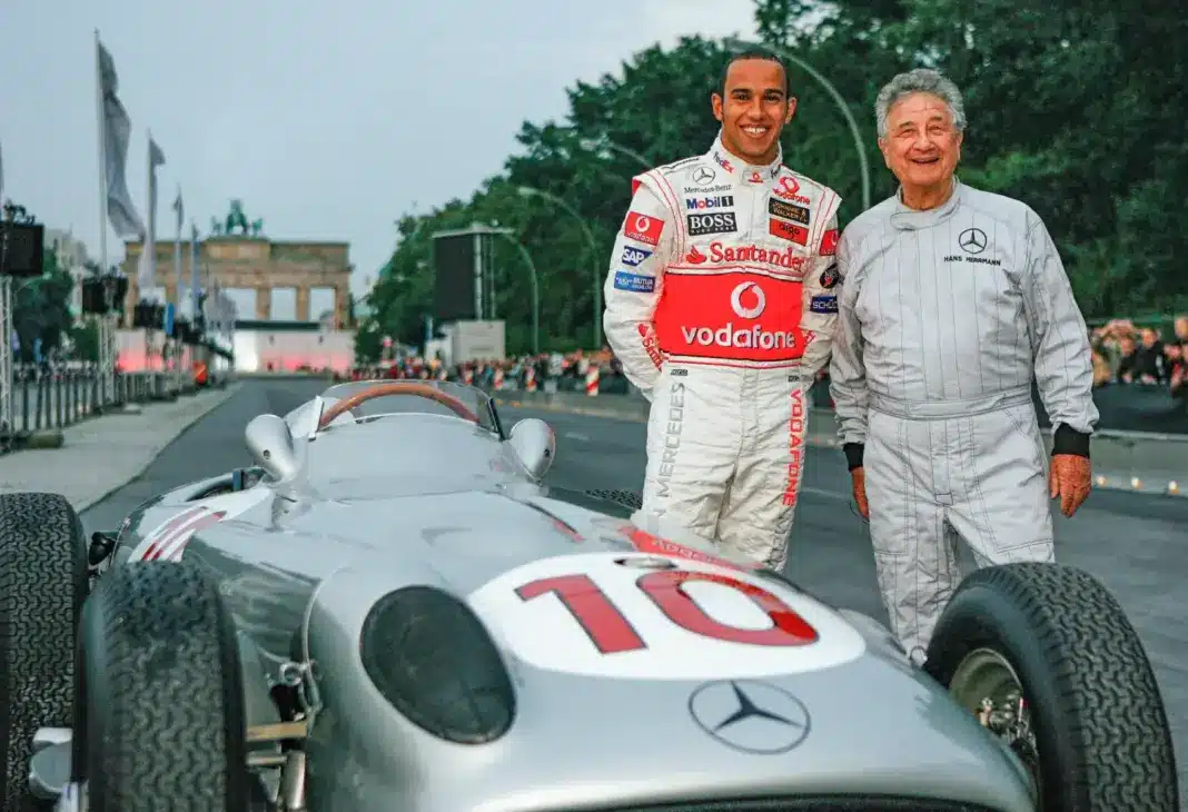 Lewis Hamilton, Hans Herrmann, Mercedes