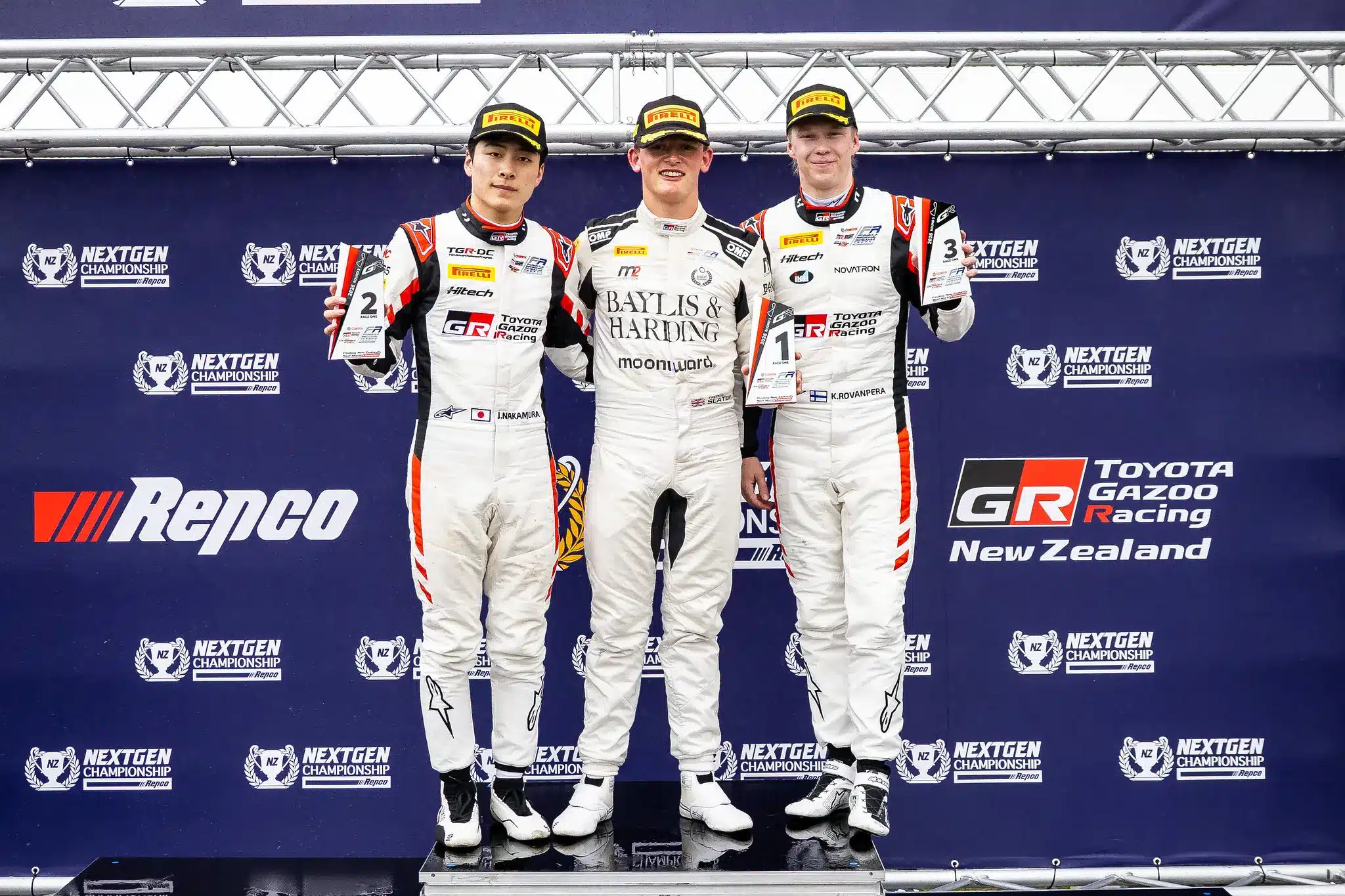 Rovanpera Új-Zélandon is megmutatta mire képes esőben, megvan az első dobogója