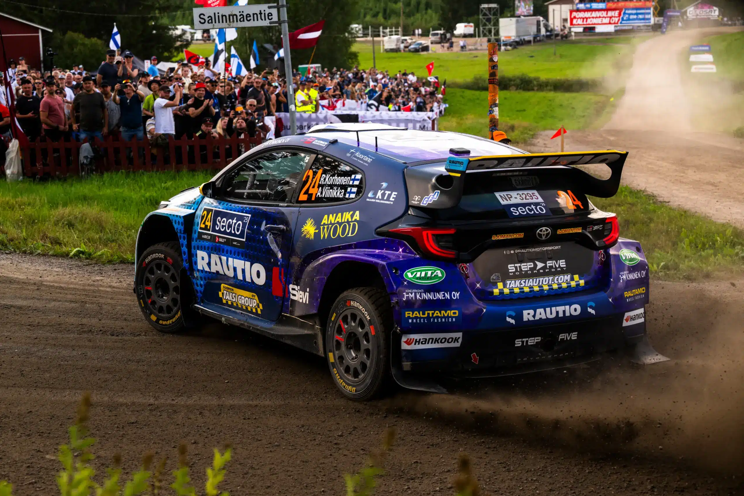 Korhonen idén már teljes szezont megy a WRC2-ben, Latvala csapatának autójával