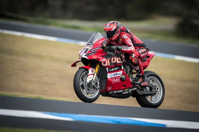 Nicolo Bulega, Ducati, Phillip Island, teszt, 2026