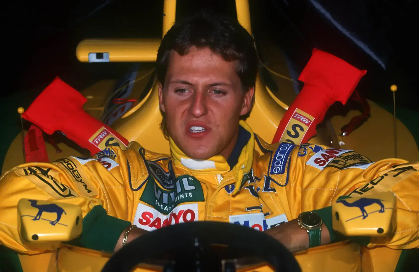 Áron alul talált gazdára Schumacher első futamgyőztes autója