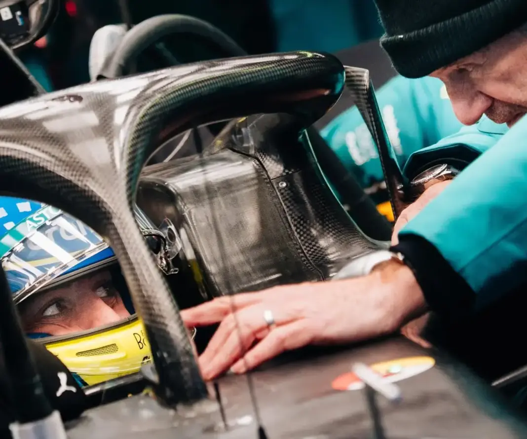 Alonso, Newey, Aston Martin