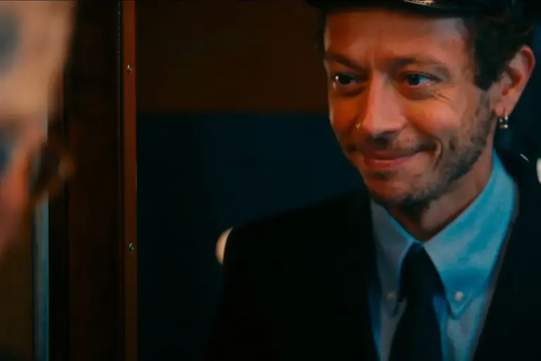 Valentino Rossi, téli olimpia, megnyitó