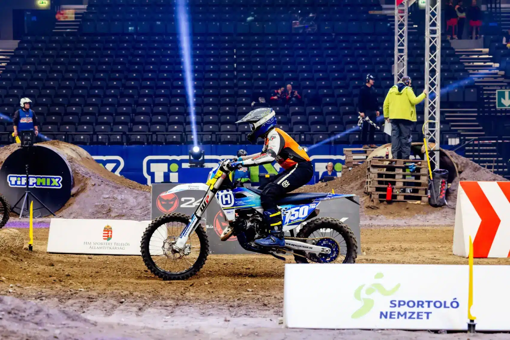 Az eddigi legjobb fordulóján van túl ifj. Vágó Norbert, aki próbálta kizárni a külvilágot Budapesten