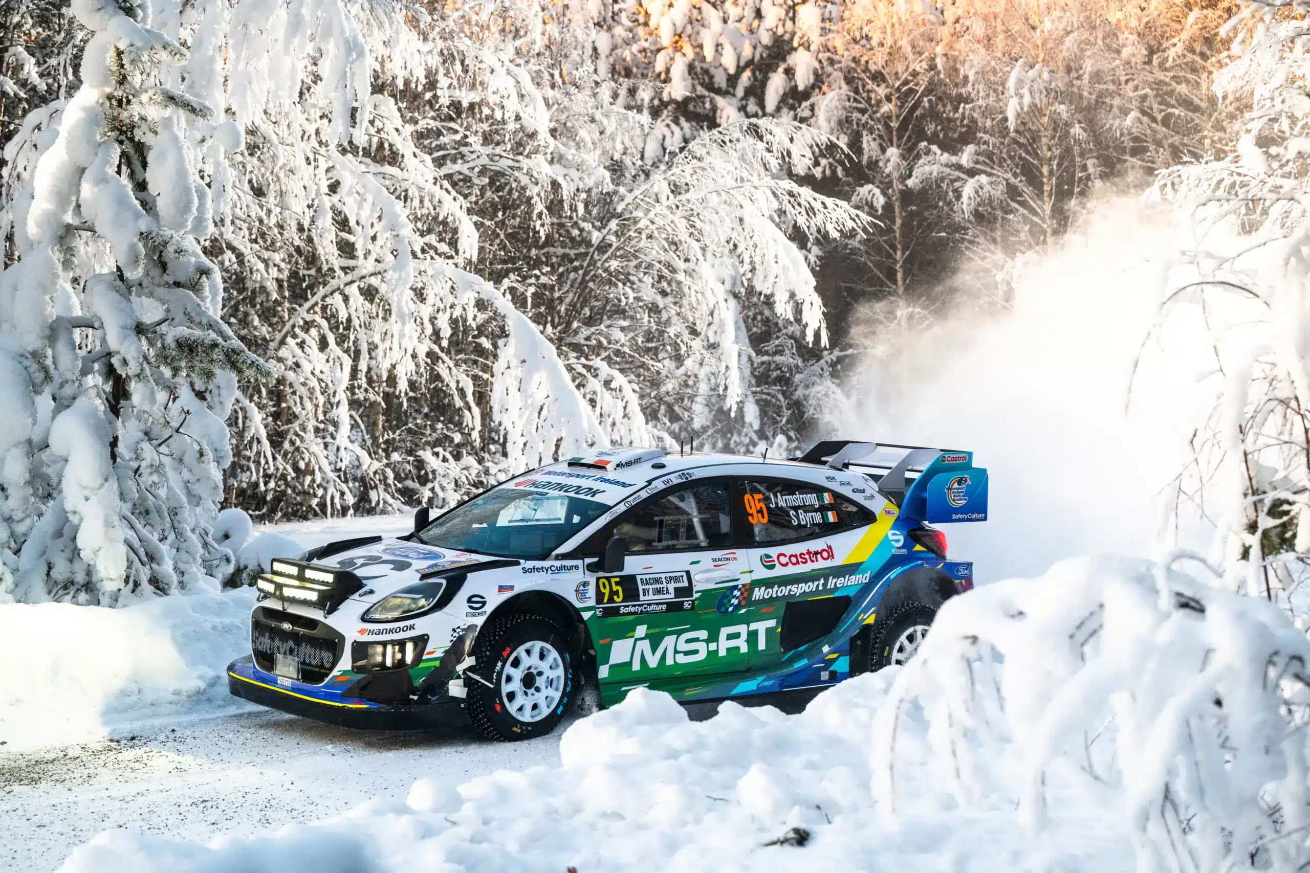 Millener sajnálja a defekteket, de két versenyzővel is elégedett volt a Svéd Rallyn