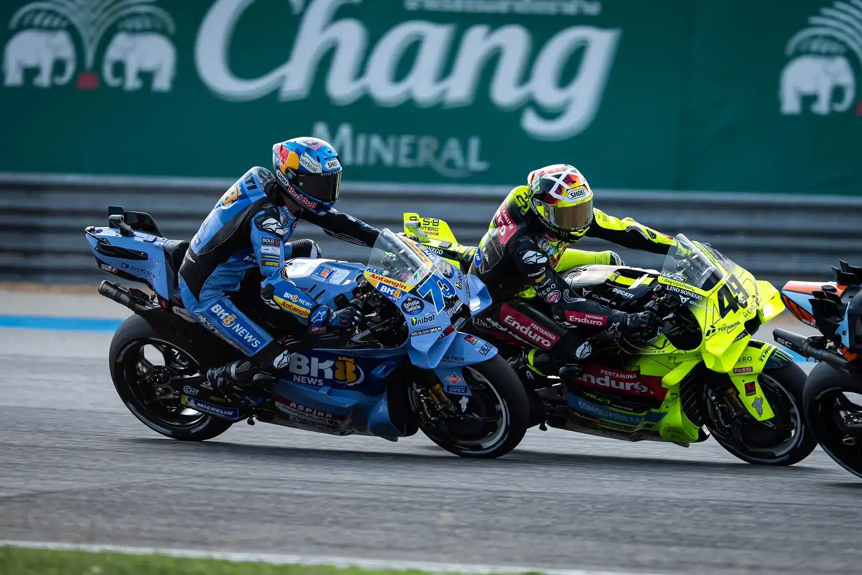 Di Giannantonio megbüntette volna Álex Márquezt, aki szerint ellenfele hibázott a rajtnál