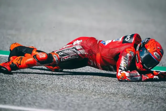 Marc Márquez, bukás, Sepang, 2026