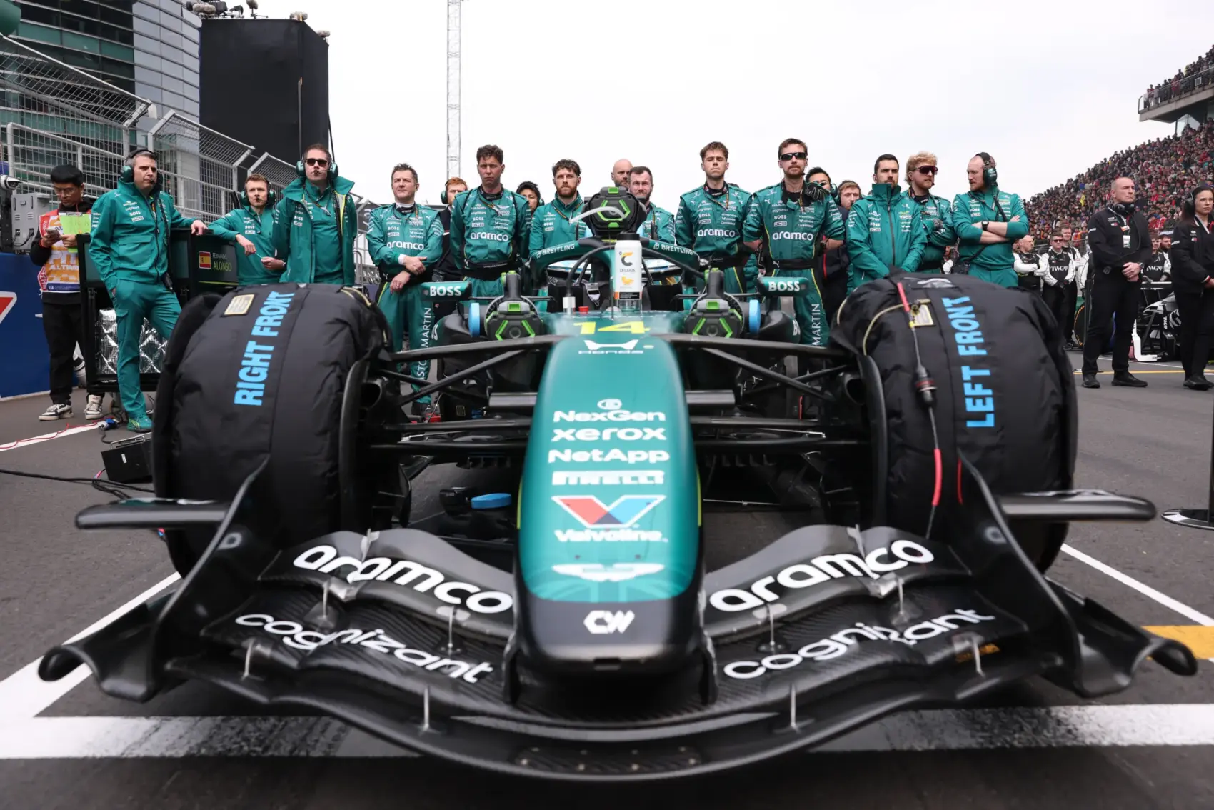 Az Aston Martin a pilótákra bízza, hogy képesek-e végigszenvedni egy versenyt