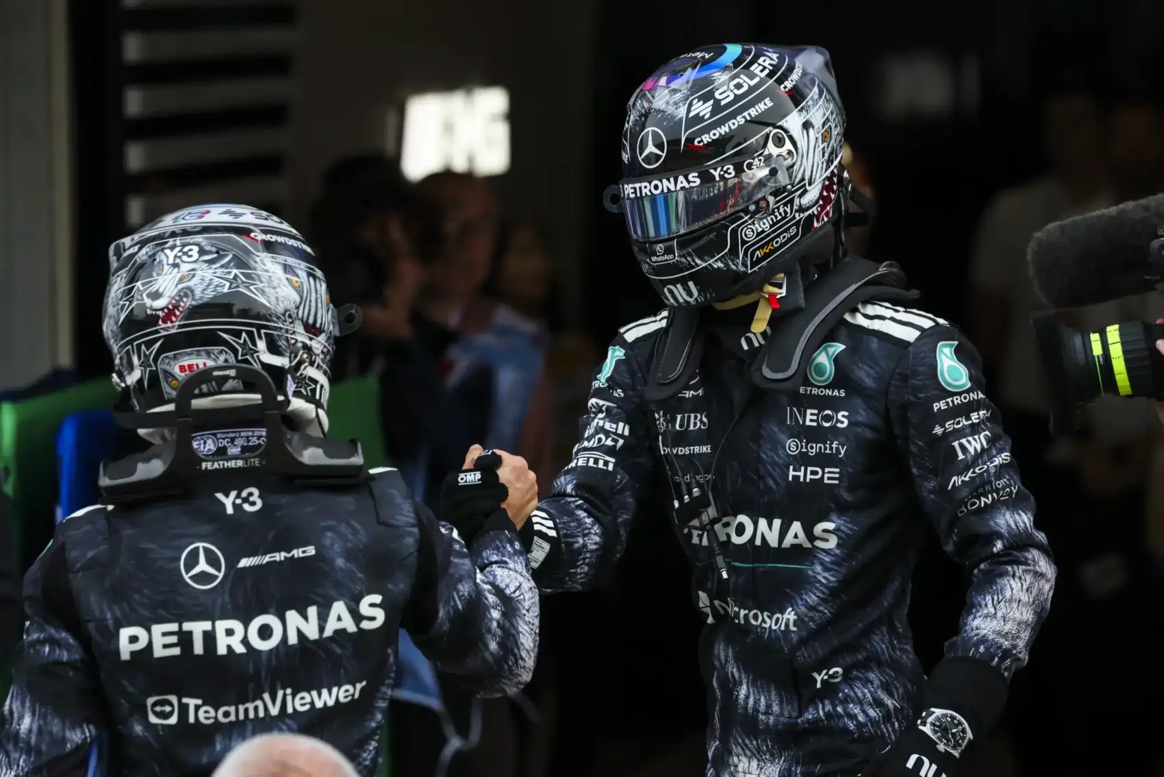 Ugyanazt változtatták a Mercedeseken, de Russellnél valami félrement a Japán Nagydíj időmérőjére