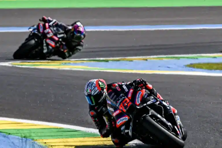 MotoGP, Marco Bezzecchi, Jorge Martín, Aprilia, Brazil Nagydíj 2026, vasárnap