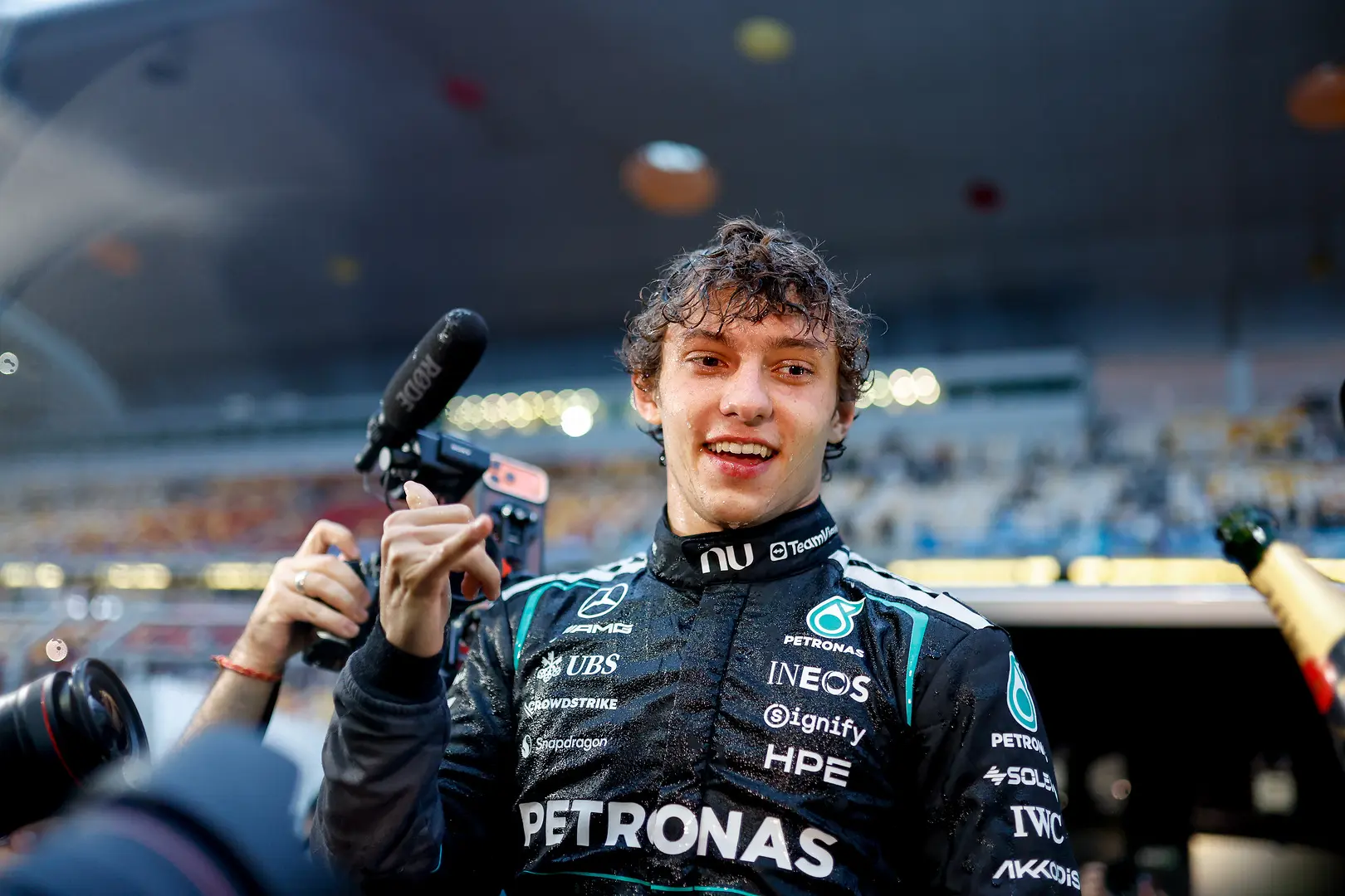 Antonelli megdöbbenve nézte, hogy majdnem úgy járt, mint Schumacher vagy Senna