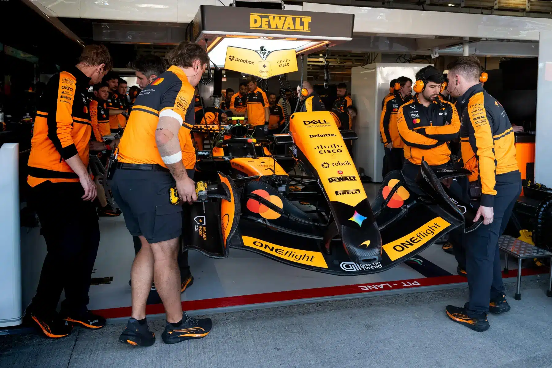 McLaren, első szárny, Norris