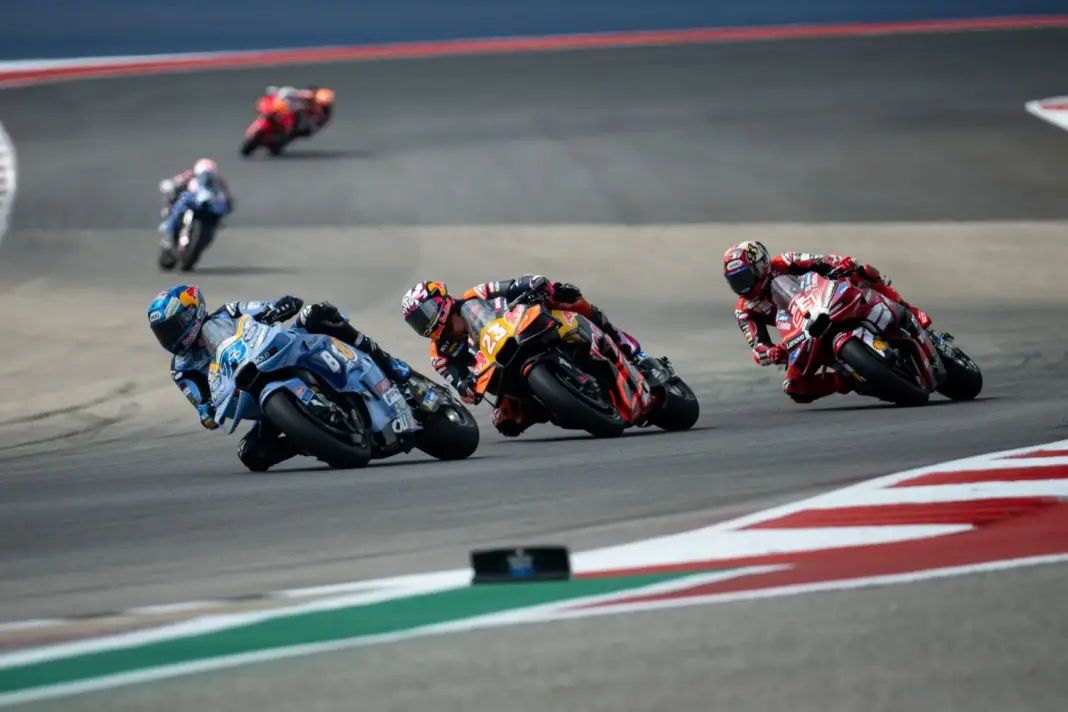 Álex Márquez, Enea Bastianini, Marc Márquez, USA Nagydíj, 2026, vasárnap