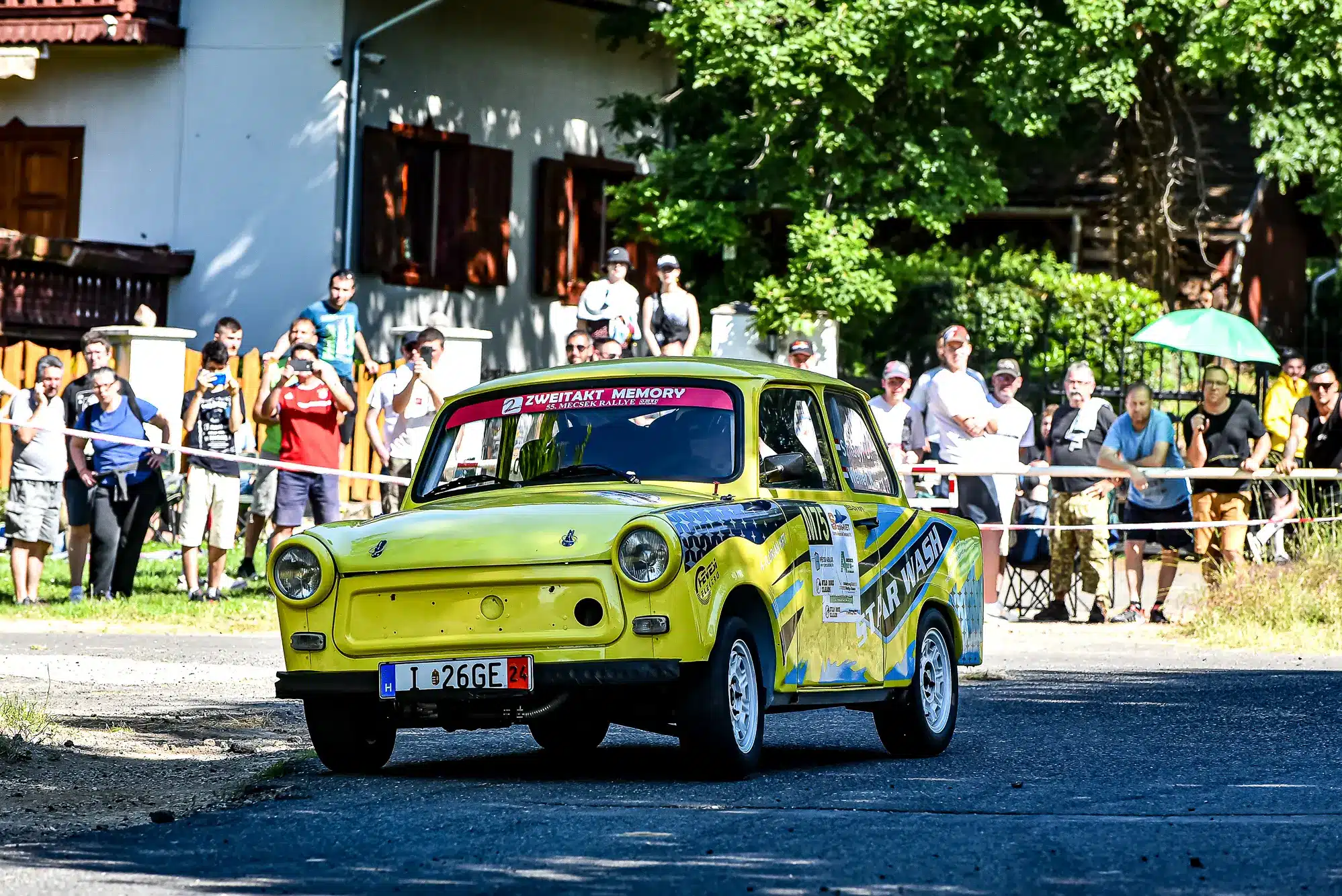 Hat autóval érkezik a Horváth Rallye ASE az Orfű Rallyra