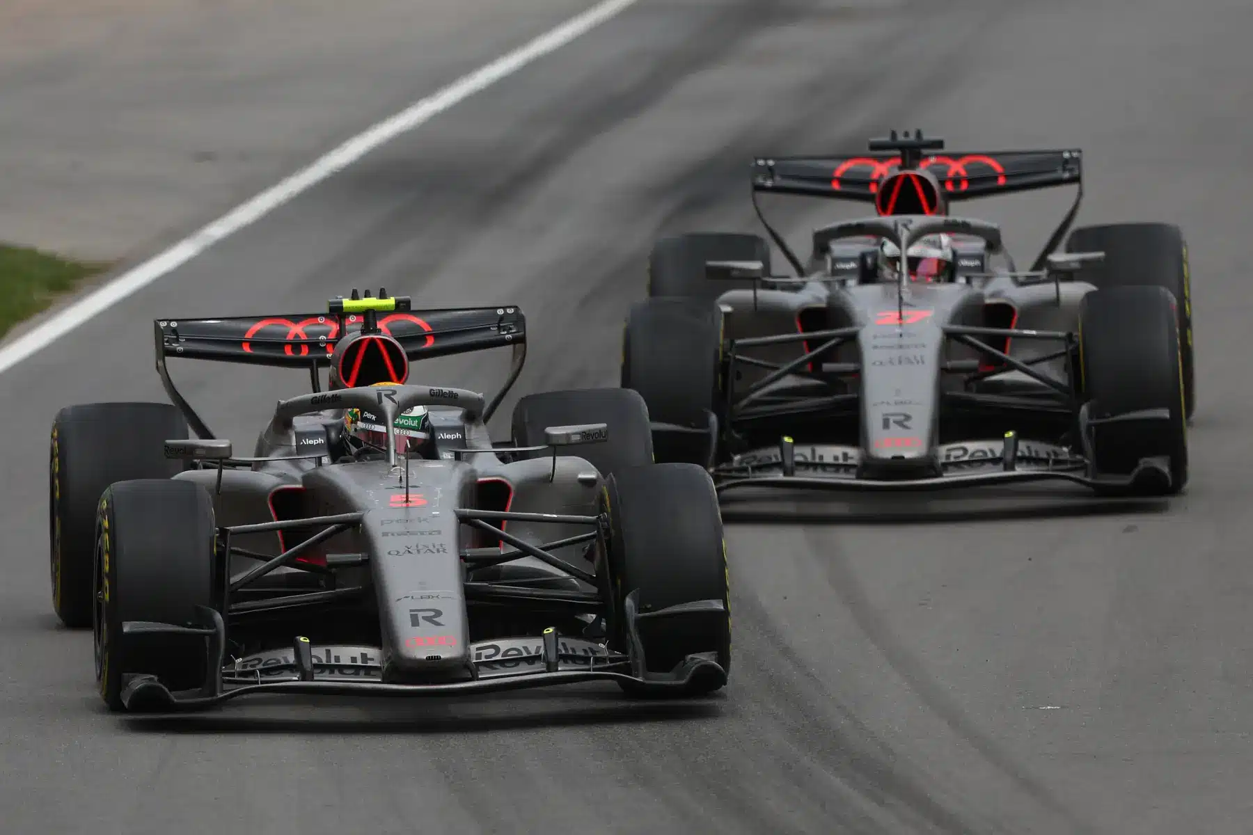 Hülkenberg, Bortoleto, Audi