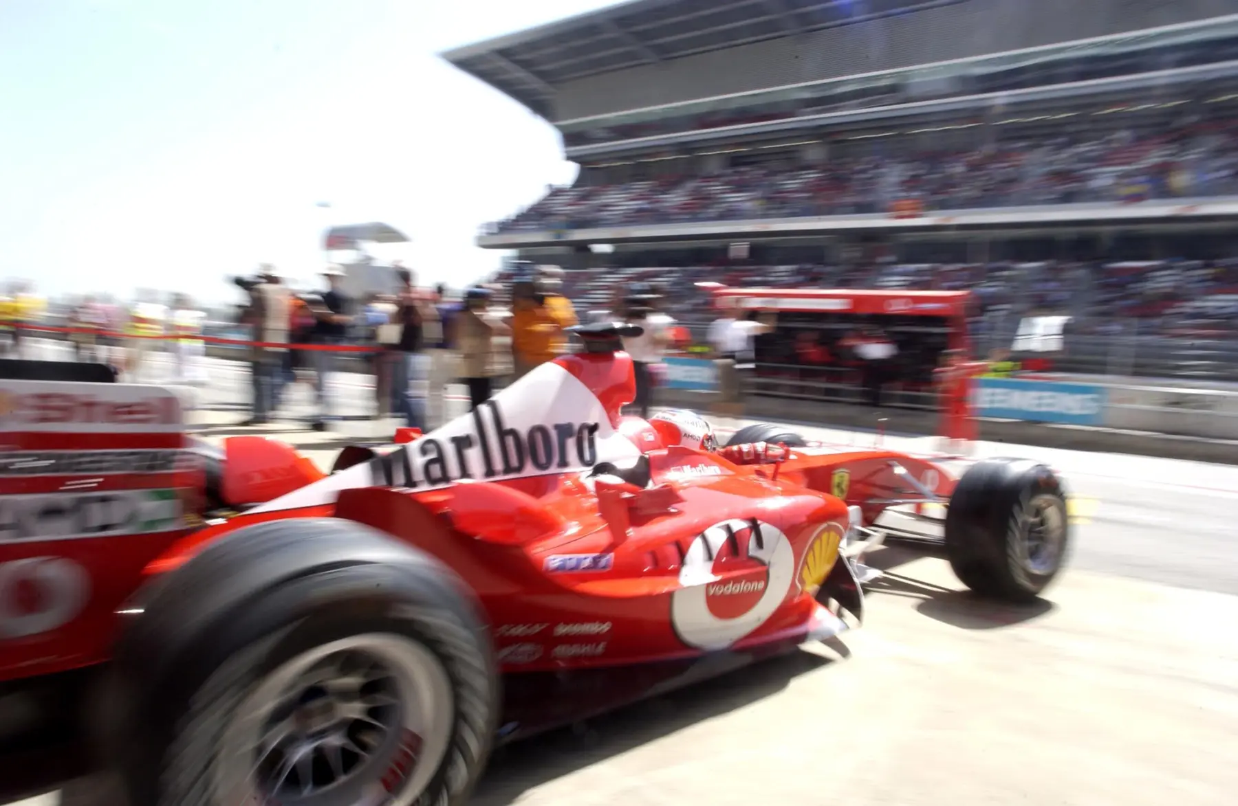 Rubens Barrichello, Ferrari F2003-GA, Spanyol Nagydíj, 2003